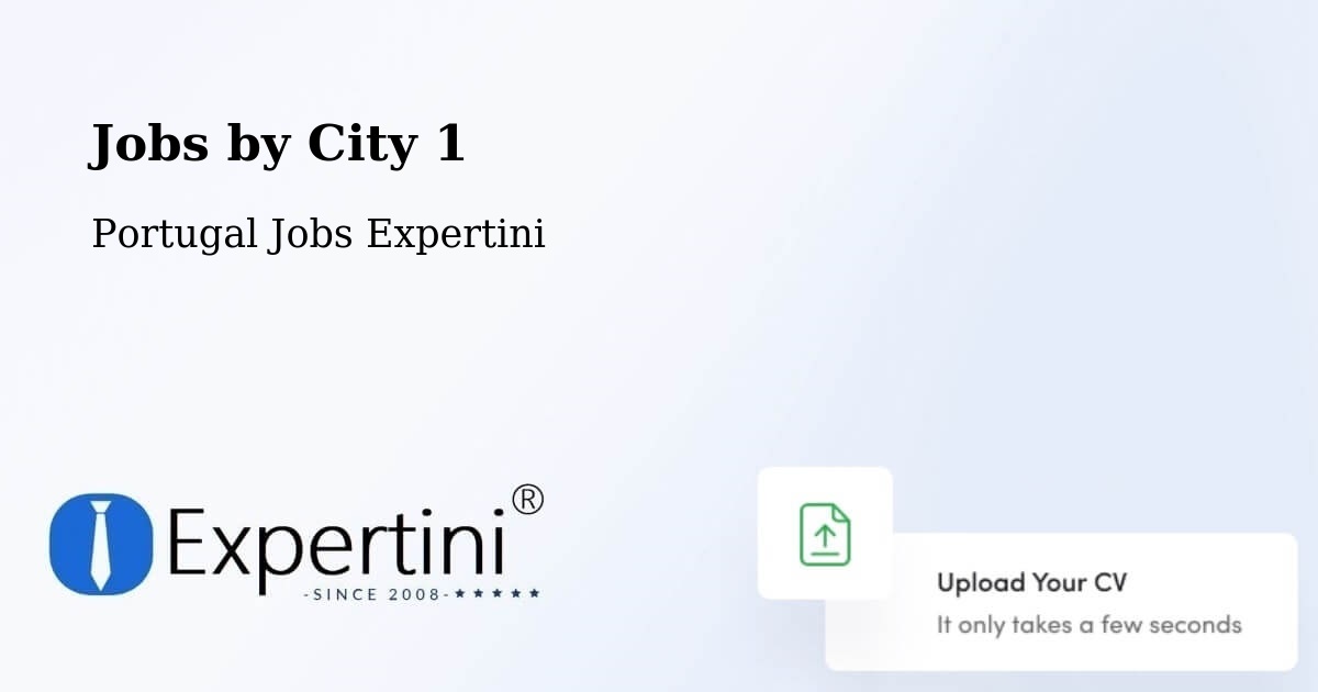 City Jobs in Portugal - Expertini